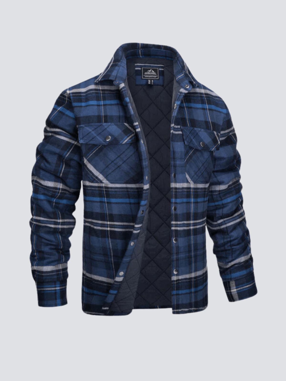 Nathan™ Veste en flanelle à carreaux