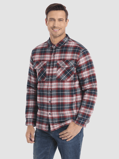 Nathan™ Veste en flanelle à carreaux