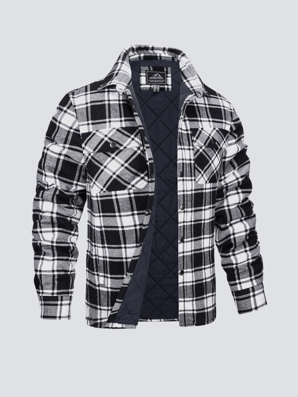 Nathan™ Veste en flanelle à carreaux