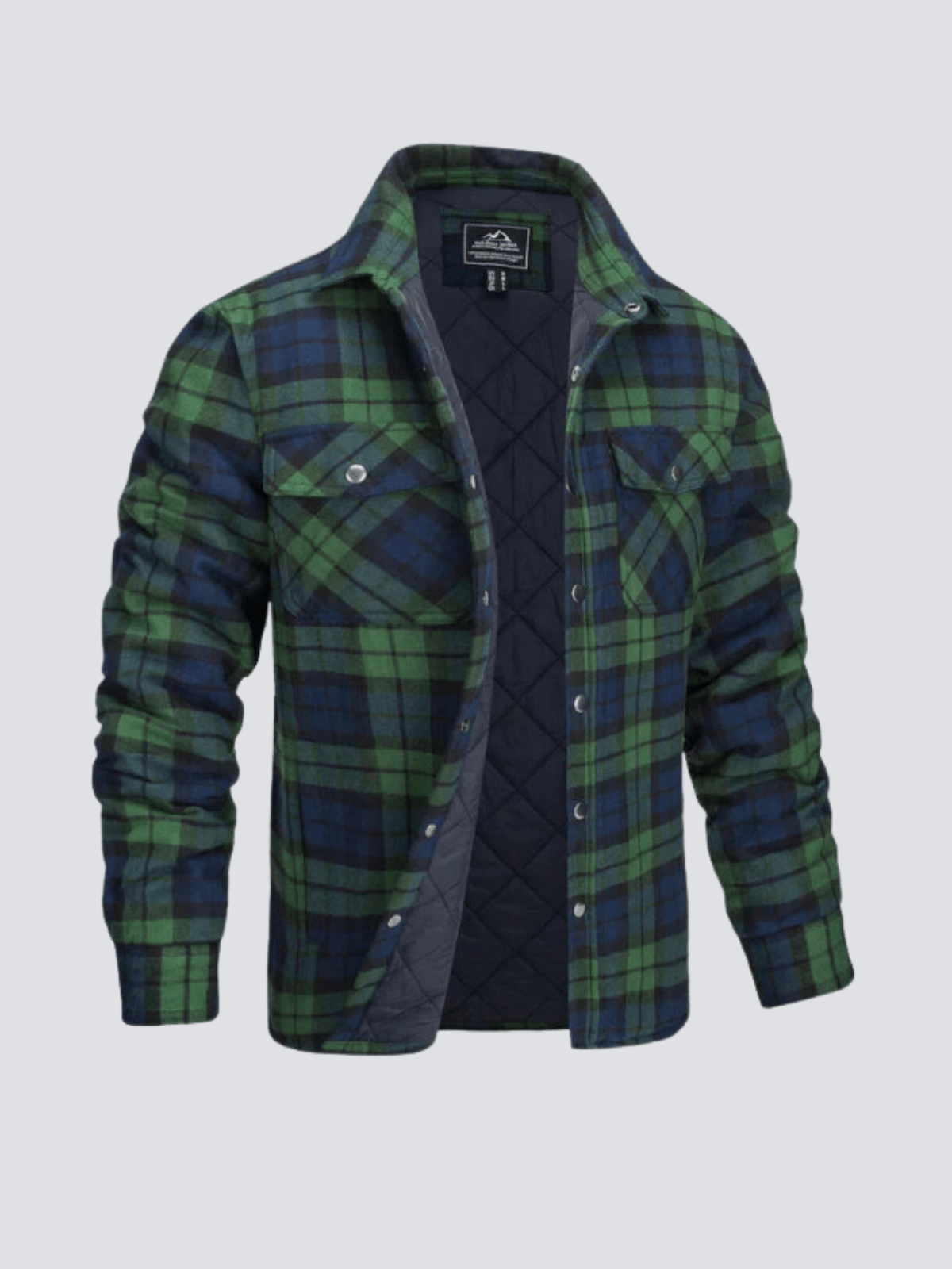 Nathan™ Veste en flanelle à carreaux