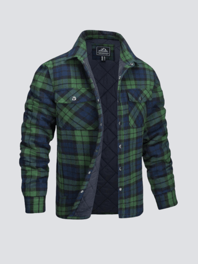 Nathan™ Veste en flanelle à carreaux