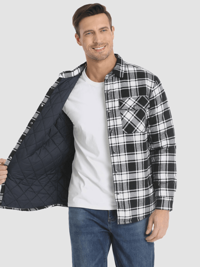 Nathan™ Veste en flanelle à carreaux