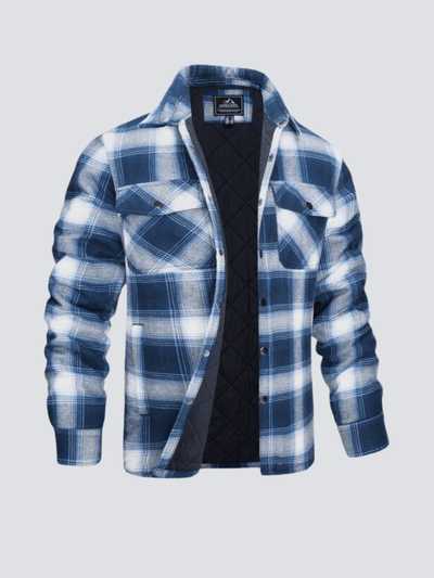 Nathan™ Veste en flanelle à carreaux