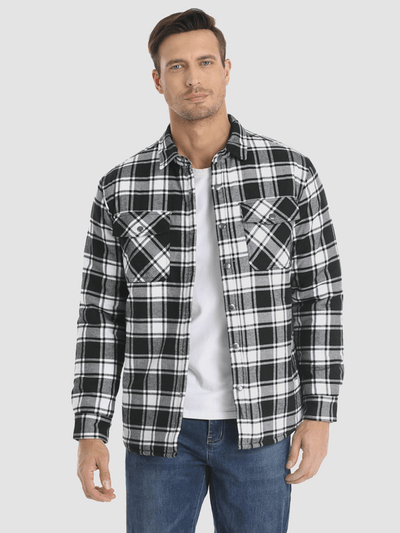Nathan™ Veste en flanelle à carreaux